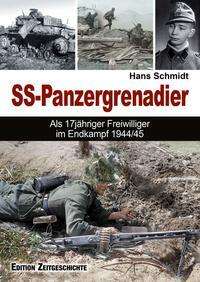 Cover for Hans Schmidt · SS-Panzergrenadier (Hardcover Book) (2021)