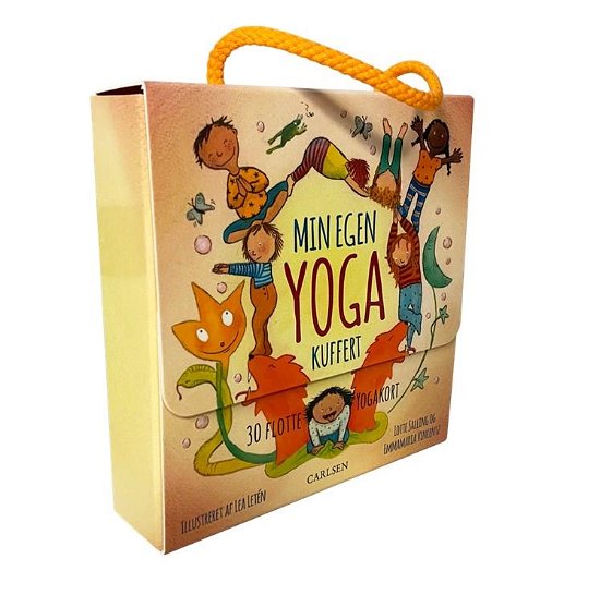 Min egen kuffert med yogakort - Lotte Salling; Emmamaria Vincentz - Libros - CARLSEN - 9788711991527 - 22 de junio de 2022
