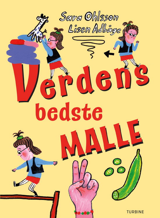 Cover for Sara Ohlsson · Verdens bedste Malle (Innbunden bok) [1. utgave] (2019)