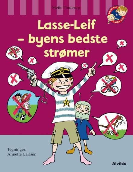 Cover for Mette Finderup · Lasse-Leif: Lasse-Leif - byens bedste strømer (Bound Book) [1er édition] (2017)