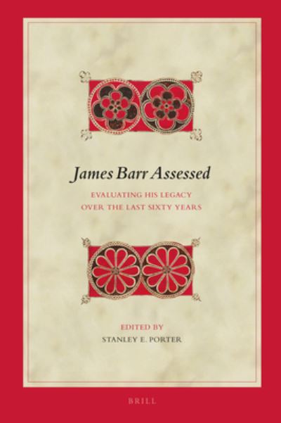 Cover for Stanley E. Porter · James Barr Assessed (Hardcover Book) (2021)