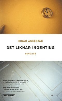 Cover for Einar Askestad · Det liknar ingenting : noveller (Paperback Book) (2016)