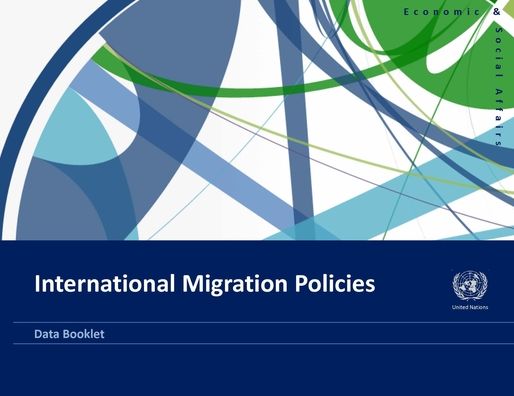 Cover for United Nations: Department of Economic and Social Affairs · International migration policies: data booklet (Paperback Book) (2019)