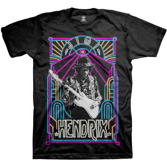 Cover for The Jimi Hendrix Experience · Jimi Hendrix Unisex T-Shirt: Electric Ladyland Neon (T-shirt)