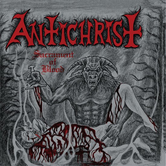 Cover for Antichrist · Sacrament of Blood (LP) (2020)