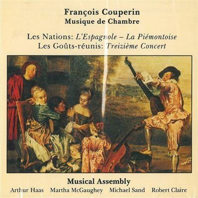 Cover for Francois Couperin  · Nations 1726 (CD)