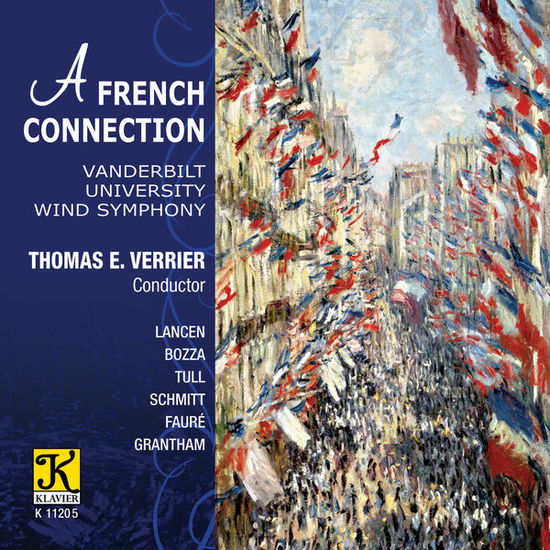 Cover for Lancen / Vanderbilt University Wind Symphony · French Connection (CD) (2015)