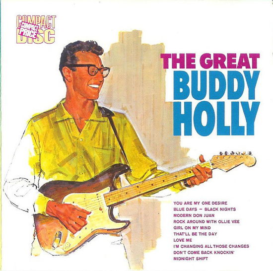 Cover for Buddy Holly · The Great Buddy Holly (CD) (1992)