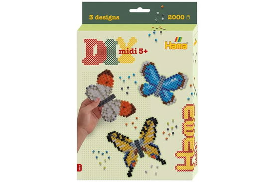 Cover for Hama · Hama - Midi Hanging Box - Butterflies (383452) (Toys)