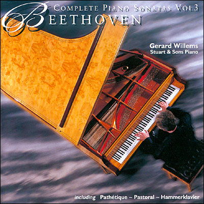 Cover for Gerard Willems · Beethoven - Complete Piano Sonatas - Vol 3 (CD) (1999)