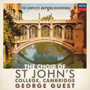 Cover for Choir Of St. John's College Cambridge · Complete Argo Recordings (CD) (2021)