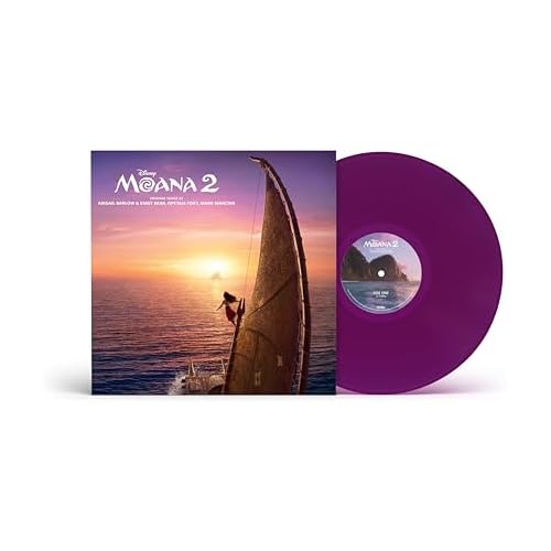 Cover for Moana 2 - O.s.t. (LP) [Vibrant Violet Colored Vinyl edition] (2025)