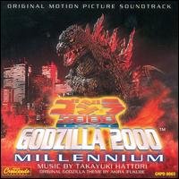 Cover for Takayuki Hattori · Godzilla 2000 - Millenium Ost (CD) (2015)