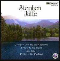 Cover for Jaffe / Vargas / 21st Century Consort / Kendall · Music of Stephen Jaffe 3 (CD) (2008)