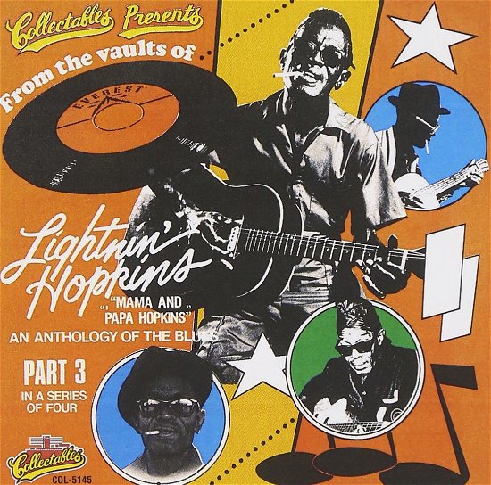 Cover for Lightnin Hopkins · Papa &amp; Mama Hopkins 3 (CD) (1990)