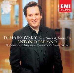 Cover for Pappano Antonio · Tchaikovsky: Overtures &amp; Fanta (CD) (2017)