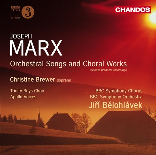 Cover for Brewerbbc Sobelohlavek · Marxorchestral Songs Choral Works (CD) (2009)