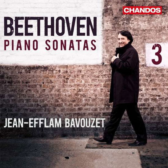 Beethoven Piano Sonatas 3 - Jean-Efflam Bavouzet - Musik - CHANDOS - 0095115192528 - 16. december 2016