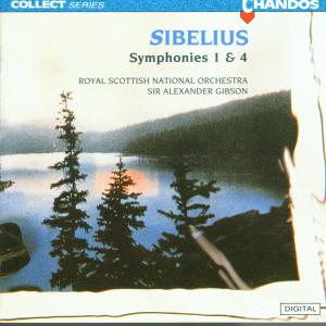 Symphony No.1 & 4 - Jean Sibelius - Muziek - CHANDOS - 0095115655528 - 27 februari 2008