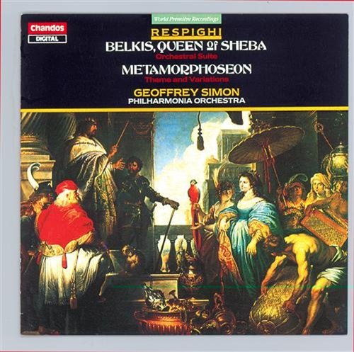 Respighi Belkis - Philharmonia Orsimon - Musique - CHANDOS - 0095115840528 - 31 décembre 1993