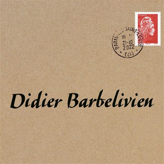 Cover for Didier Barbelivien · Didier Barbelivien - Didier Barbelivien (CD)
