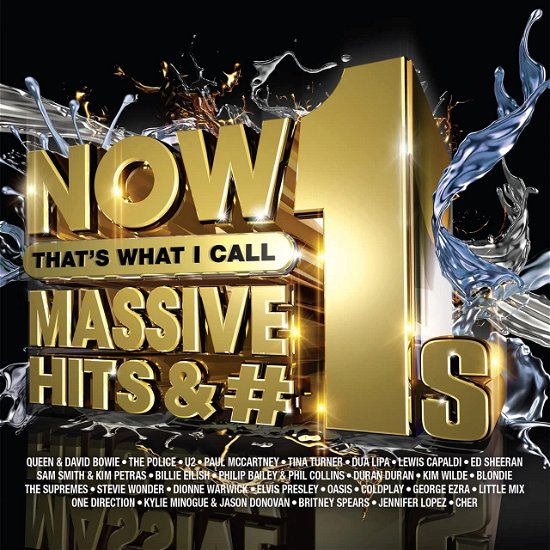 Cover for Now Massive Hits  1s · Now That's What I Call Massive Hits &amp; #1s (CD) (2023)