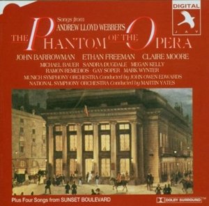 Cover for Original Studio Cast &amp; Ethan Freeman · The Phantom of the Opera: Highlights (CD) (1996)