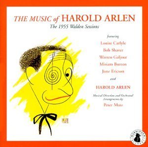 Cover for Music of Harold Arlen: 1955 Walden Sessions / Var (CD) (2001)