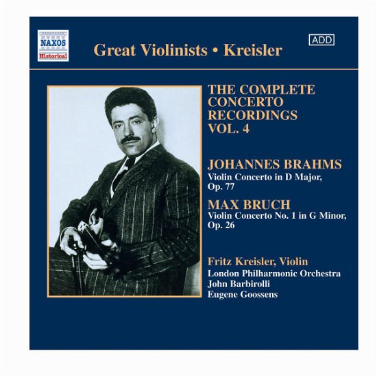 Cover for Fritz Kreisler · Complete Concerto Recordings V (CD) (2022)