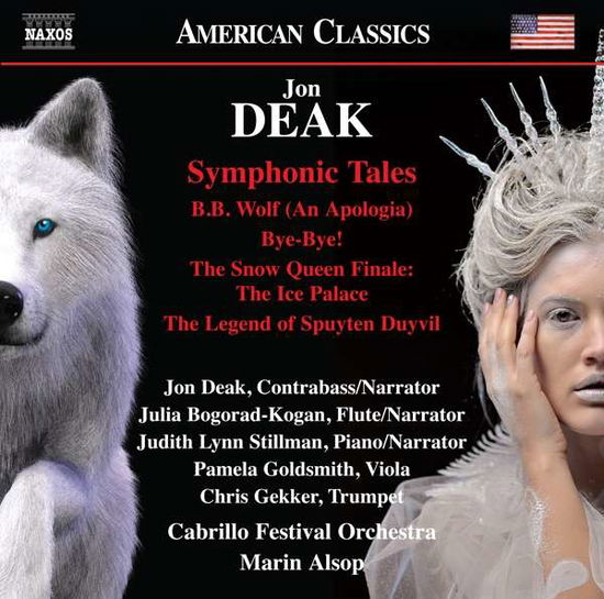 Cover for Deak / Cabrillo Festival / Alsop · Jon Deak: Symphonic Tales (CD) (2019)