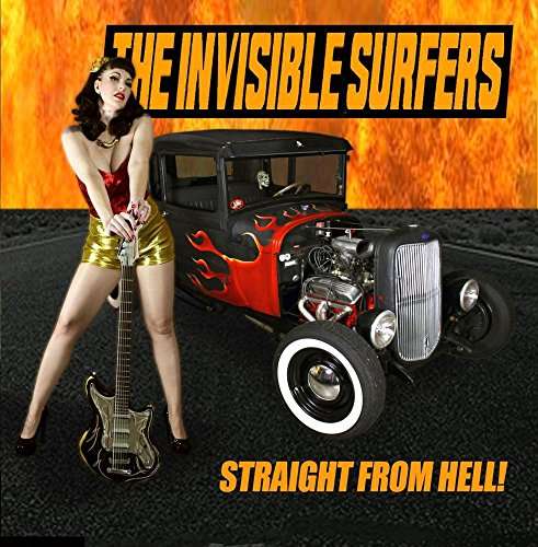 Cover for Invisible Surfers · Straight from Hell (CD) (2015)