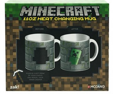 Cover for Minecraft · Minecraft Heat Change Mug (Kopp) (2019)