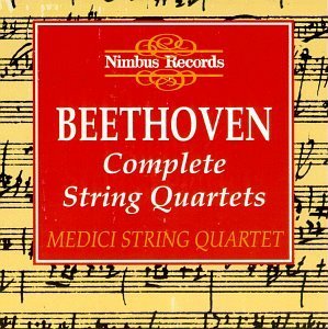 Cover for Beethoven / Medici Quartet · Complete String Quartets (CD) (1995)