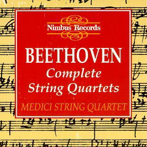 Complete String Quartets - Beethoven / Medici Quartet - Música - NIMBUS - 0710357178528 - 29 de março de 1995