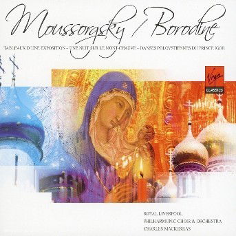 Cover for MOUSSORGSKY - BORODINE \ Royal Liverpool Philharmonic Orchestra et Charles Mackerras · Musique Russe (CD)