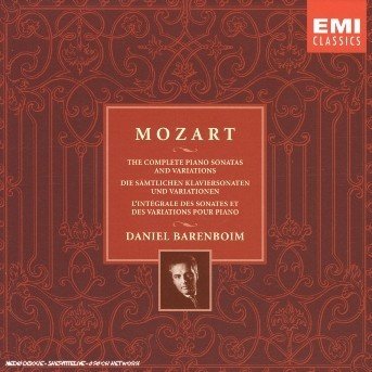 Cover for Daniel Barenboim · Mozart: Sonatas / Etc (CD) [Limited edition] [Box set] (2007)