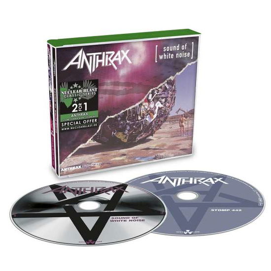 Sound of White Noise Stomp 44 - Anthrax - Música - Nuclear Blast Records - 0727361373528 - 22 de julho de 2016