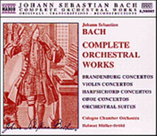 Cover for Müller-brühl / Kölner Kammerorch · * Das Vollständige Orchesterwerk (CD) [Box set] (1999)