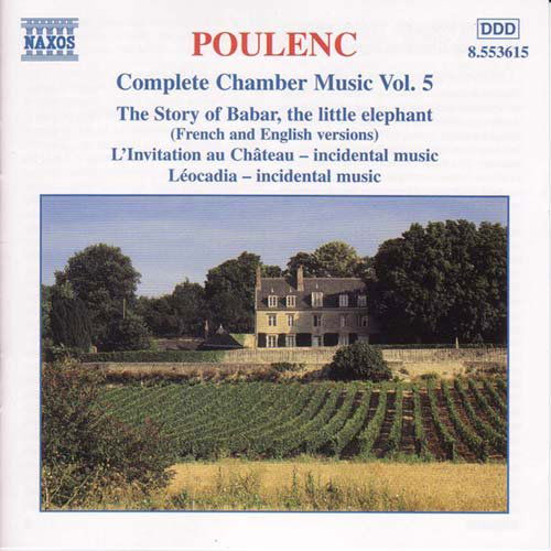 Cover for Poulenc / Tharaud / Van Spaendonck / Vieux · Complete Chamber Music 5 (CD) (2001)