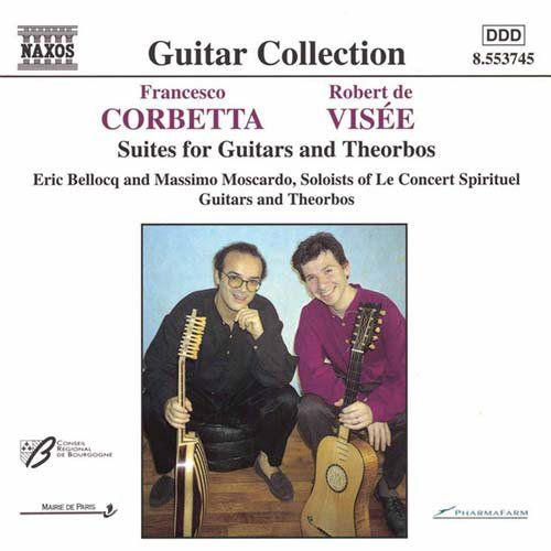 Cover for Eric Bellocqmassimo Moscardo · Corbettamusic For Guitars And Theorbos (CD) (1998)