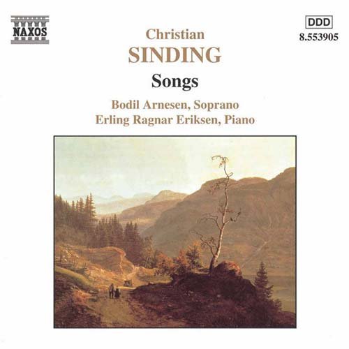Songs - Sinding / Arnesen / Eriksen - Muziek - Naxos - 0730099490528 - 22 juni 1999