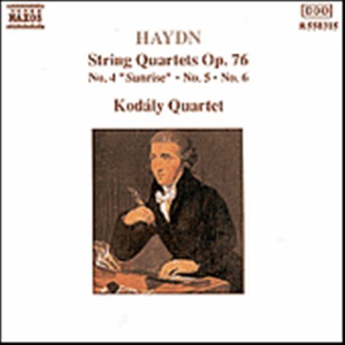 String Quartets Op 76, 4-6 - Haydn / Kodaly Quartet - Musik - NCL - 0730099531528 - 4. September 1992