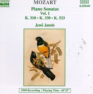 Piano Sonatas Vol.1 - Wolfgang Amadeus Mozart - Musikk - NAXOS - 0730099544528 - 26. mars 1993