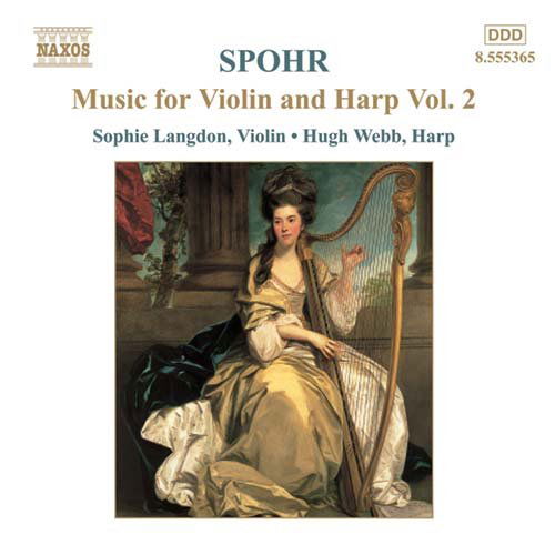 Music For Violin & Harp 2 - L. Spohr - Musiikki - NAXOS - 0747313536528 - torstai 9. tammikuuta 2003