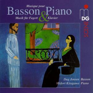 Music for Bassoon & Piano - Tansman / Koechlin / Jensen / Kitagawa - Musiikki - MDG - 0760623058528 - tiistai 19. syyskuuta 1995