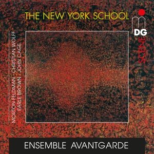 Cover for Ensemble Avantgarde · New York School: Feldman Cage Wolff Brown (CD) (2014)