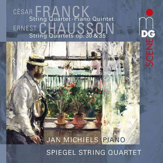 Cover for Franck / Spiegel String Quartet / Michiels · String Quartet / Piano Quintet (CD) (2019)