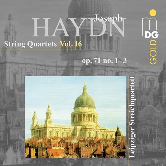 Joseph Haydn: String Quartets Vol. 16 - Op. 71 - Leipziger Streichquartett - Musik - MDG - 0760623227528 - 2 juni 2023