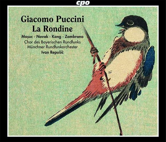 Cover for Puccini / Mosuc / Novak · Rondine (CD) (2018)