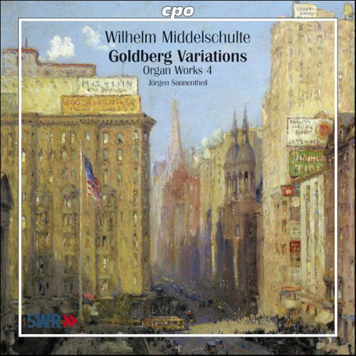 Cover for Middelschulte / Bach / Sonnentheil · Organ Works 4 / Goldberg Variations Arranged Organ (CD) (2007)